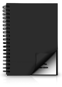 Black Spiral Coil Bound Notebook